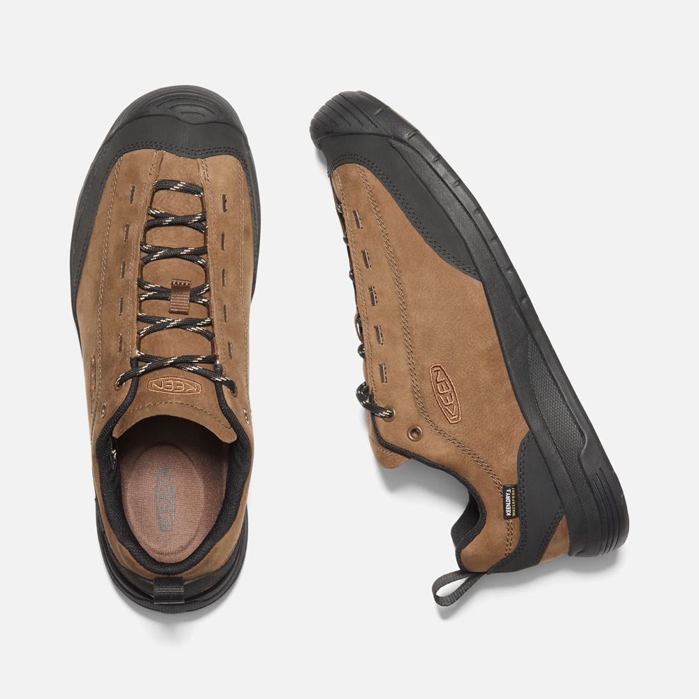 Keen Sneakers Herr Bruna/Svarta - Jasper Ii Waterproof Shoes - 538910VWL